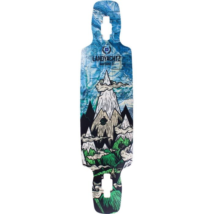 Longboard Impala Complet 37 Pouces - Adulte - Roulements Et Trucks Inclus - Multicolore