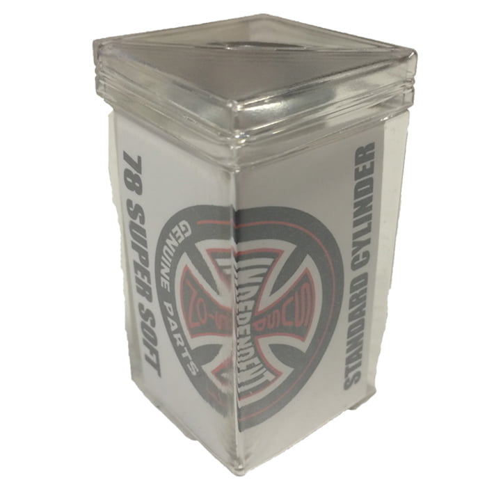 Independent Gommini Per Skateboard - Set 4 Cilindri Standard 78a Super Soft - Con Lavasfere