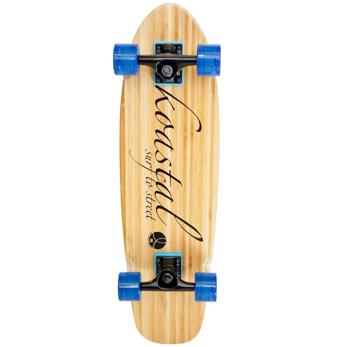Meteor Fancy Board Mini Cruiser Vintage 55cm - Skateboard Complet Érable Canadien Rétro