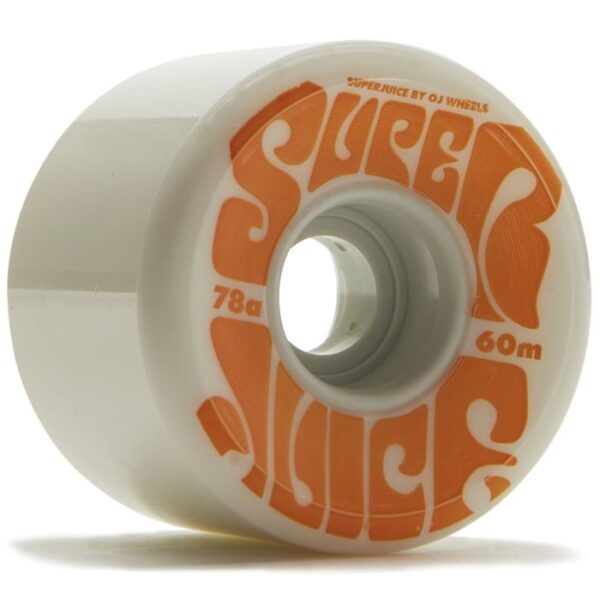Roues De Skateboard OJ Wheels Super Juice 78a - Diamètre 60 Mm, Noir, Pour Cruiser Et Street