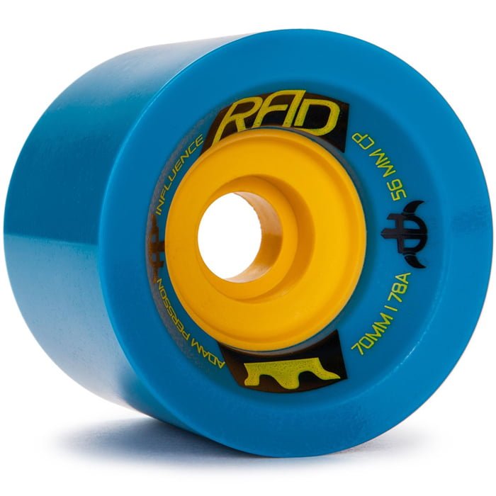 Influence Wheel Influence Adam Persson Pro Longboard Wheels 70mm 78a – Salty Peaks ...