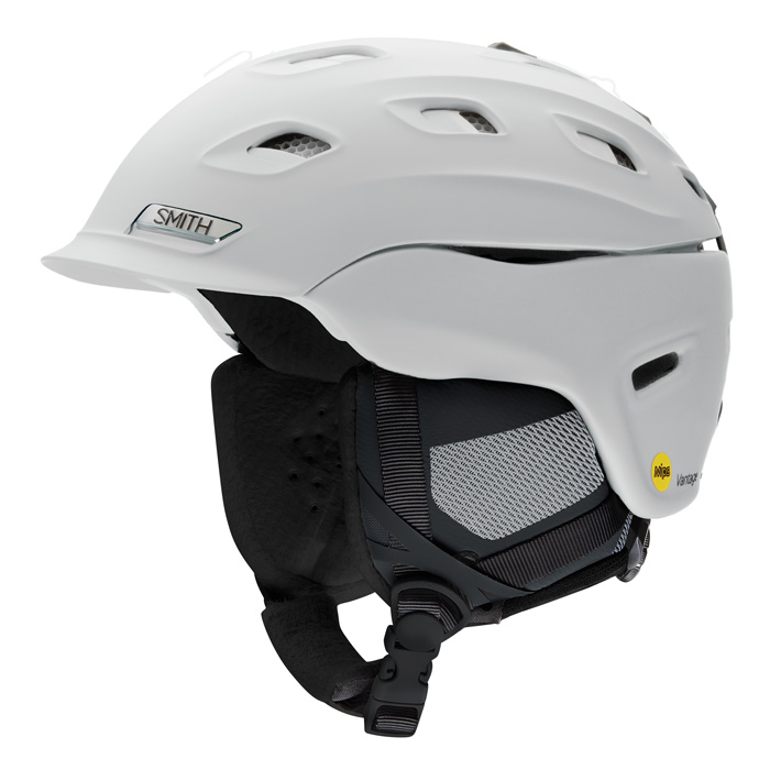 SMITH Vantage Snow Helmet Matte Slate - Round Contour Fit With BOA System & Koroyd Protection