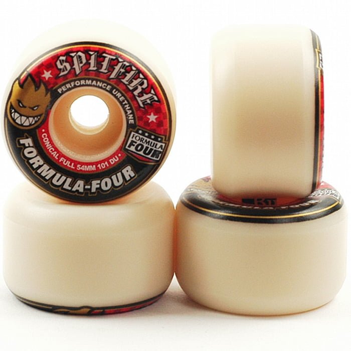 Spitfire Skateboard Wheels 52mm F4 Conical Full 101A Formula Four