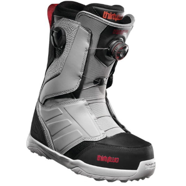 Bottes De Snowboard 32 Lashed Double Boa 2025 - Noir/gris, Taille 10,5 Large | Neuf