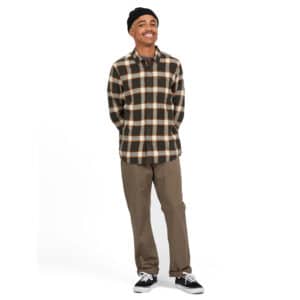 VOLCOM CADEN PLAID LONG SLEEVE