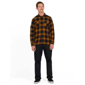 VOLCOM MEN'S NETASTONE FLANNEL TEE