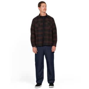 VOLCOM MEN'S OVERSTONED FLANNEL TEE