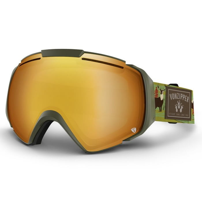 VON ZIPPER EL KABONG SNOWBOARD GOGGLES