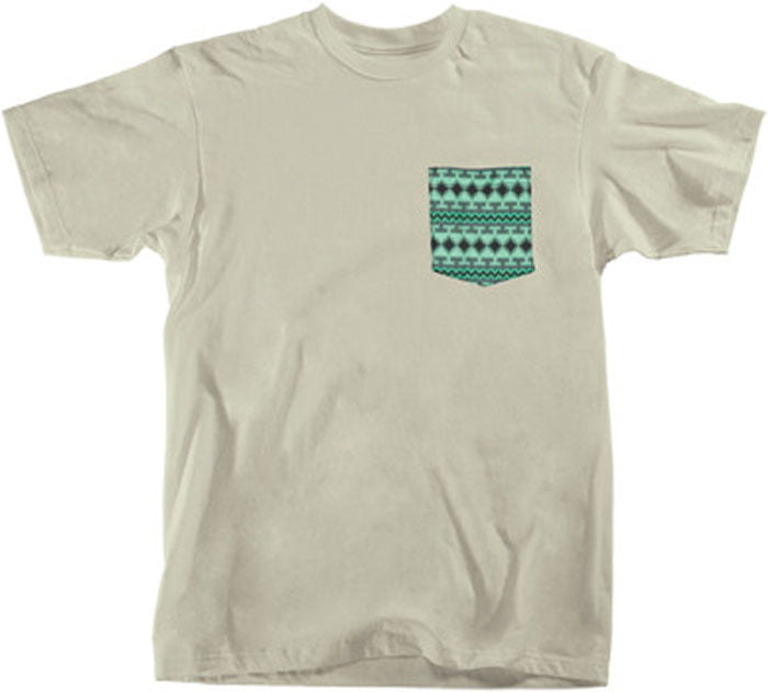 MAZE PAISLEY PILE SUNSHINE MENS VNECK TEE