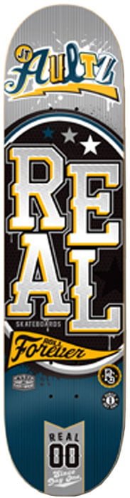 Vintage Skateboard Deck - REAL JT Aultz Roll Forever - late