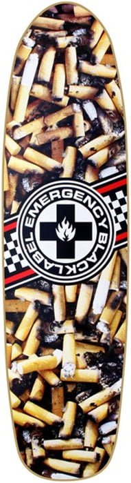 Emergency Cancer Stick Ripper Skateboard Deck 8 – Salty Peaks Snowboard ...