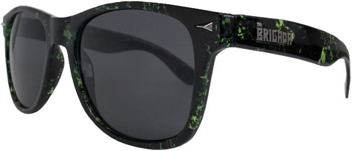 BRIGADA - Gloss Black/Orange Lense