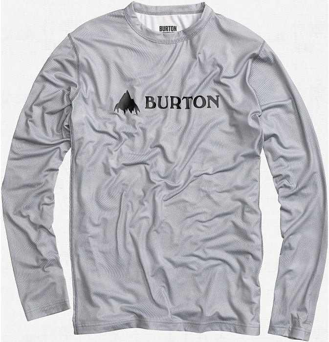 T-shirt Burton Midweight Crew - Technique Homme - Anti-Odeur - DRYRIDE
