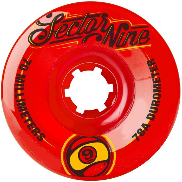9 Ball Longboard Wheels 70mm - Image 4