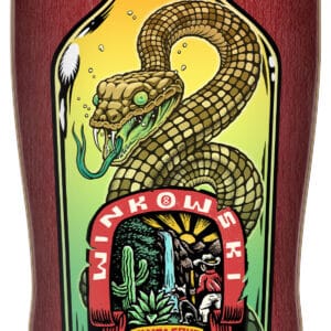 SANTA CRUZ WINKOWSKI AGAVE SNAKE 10.35" SKATEBOARD DECK