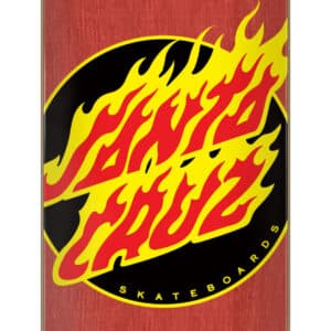 SANTA CRUZ FLAME DOT MINI 7.25" SKATEBOARD DECK