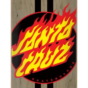 SANTA CRUZ FLAME DOT 8.6" SKATEBOARD DECK