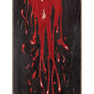 CREATURE CANNIBAL CORPSE SKULL & BLOOD 8.53" SKATEBOARD DECK