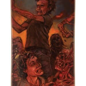 CREATURE CANNIBAL CORPSE CHAOS HORRIFIC 8.75" SKATEBOARD DECK