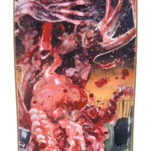 CREATURE CANNIBAL CORPSE EATEN BACK TO LIFE 9.35" SKATEBOARD DECK