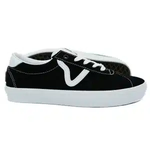 Vans sport black white