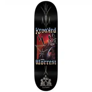KROOKED WORREST CHROME ZONE TWIN TAIL SLICK 8.3 DECK