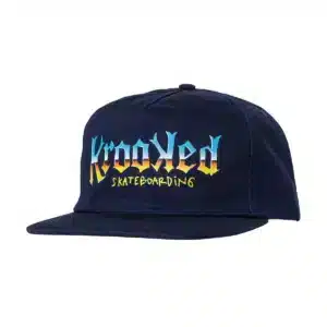 Krooked Chrome Zone Hat NVY A