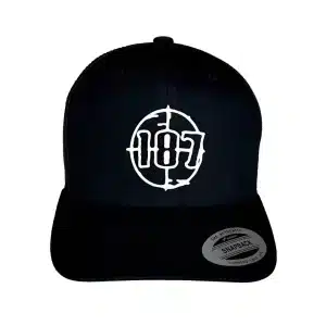187 Scope logo cureved hat blk 2026 a