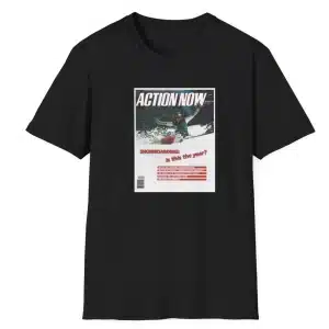 45rpm action now cover tee shirt blk 2026 a