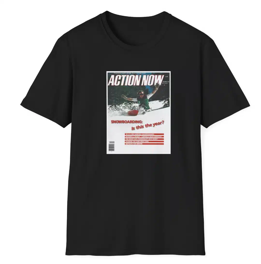 45rpm action now cover tee shirt blk 2026 a