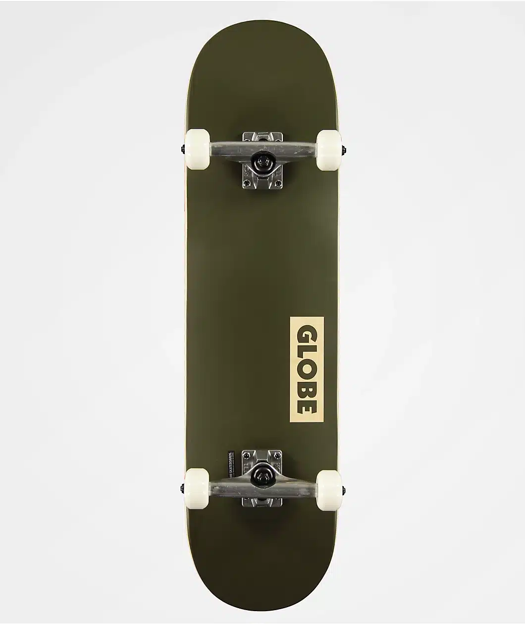 Globe Goodstock 8.25 Skateboard Fatigue Green