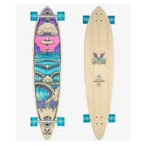 Globe Noosa Wave Machine 43 Pintail Longboard Complete 394570 front US