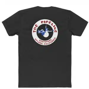 45rpm pipeline skatepark tee blk 2026 a