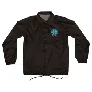 INDY LEGACY COACH JACKET FRONT BLK