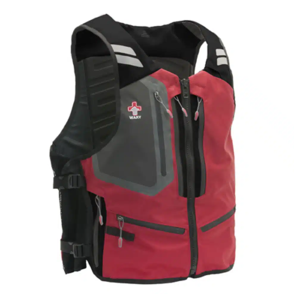 WARY MTN VEST RED A