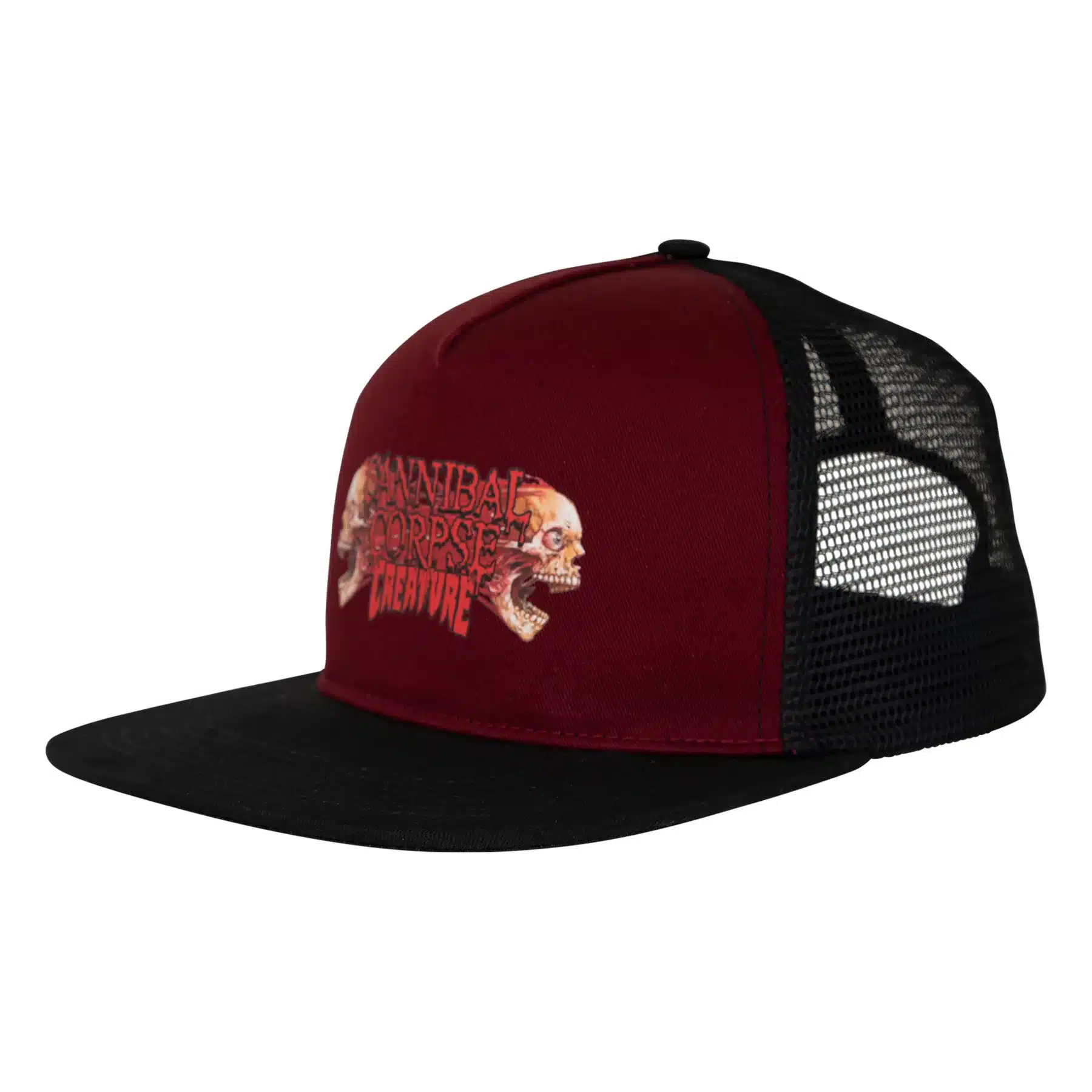 Cannibal Corpse Snapback Structured Unisex Creature Hat color cardinal 1800x