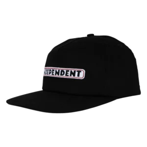 INDY BAR LOGO SNAPBACK HAT BLK 2026 A