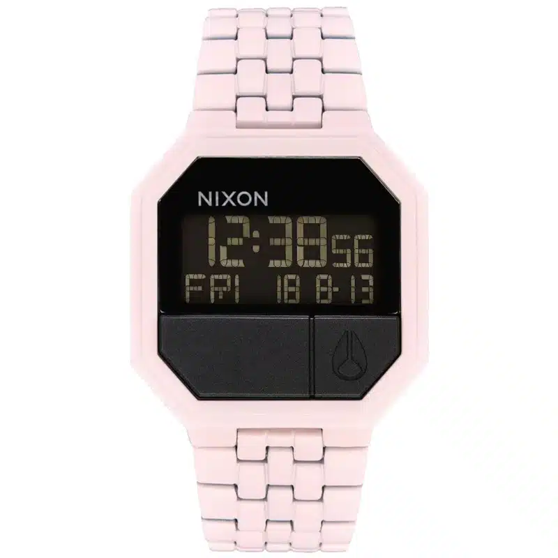 Nixon Re Run Watch Pink A