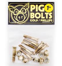 PIG ANODIZED 1 PHILLIPS HARDWARE GOLD