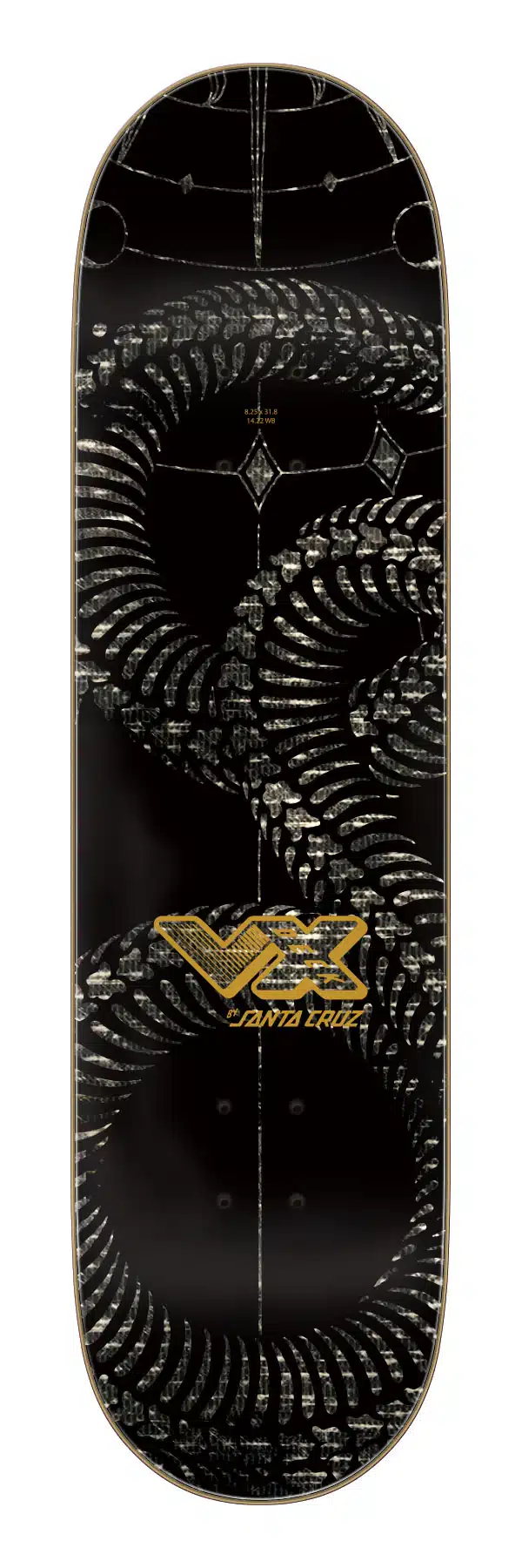 11117606 164949 85280 825in x 3183in McCoy Snakes VX Deck Santa Cruz Skateboard Deck size 825inx3183in 1800x