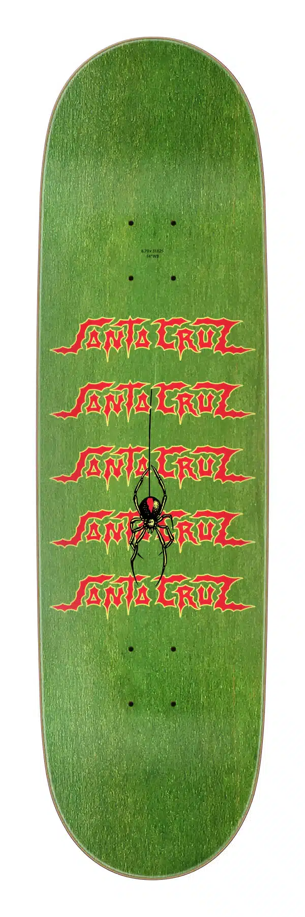 11117611 164954 85059 87in x 31825in Pace Dungeon Pro Santa Cruz Skateboard Deck size 87inx31825in 1000x