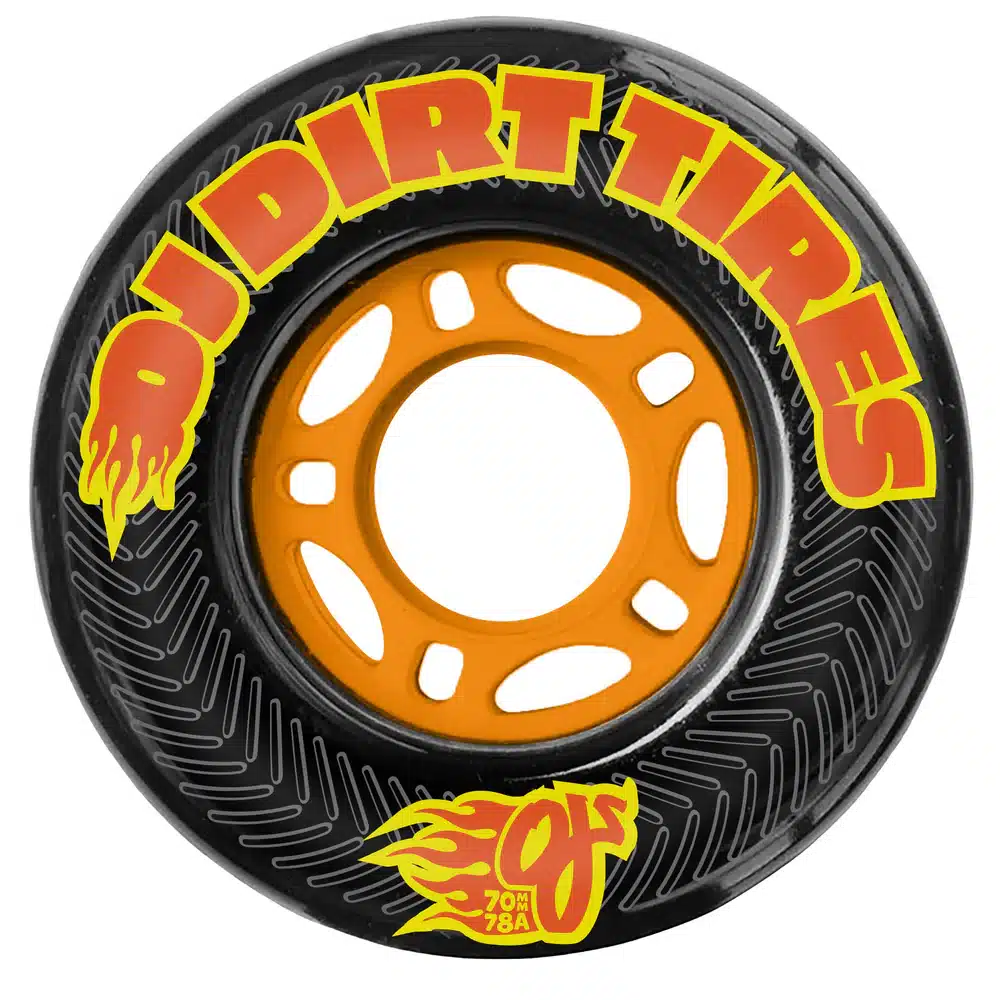 22223489 164979 85121 70mm Dirt Tires Thunder Juice Black 78a Skateboard Wheels OJ color black 1000x