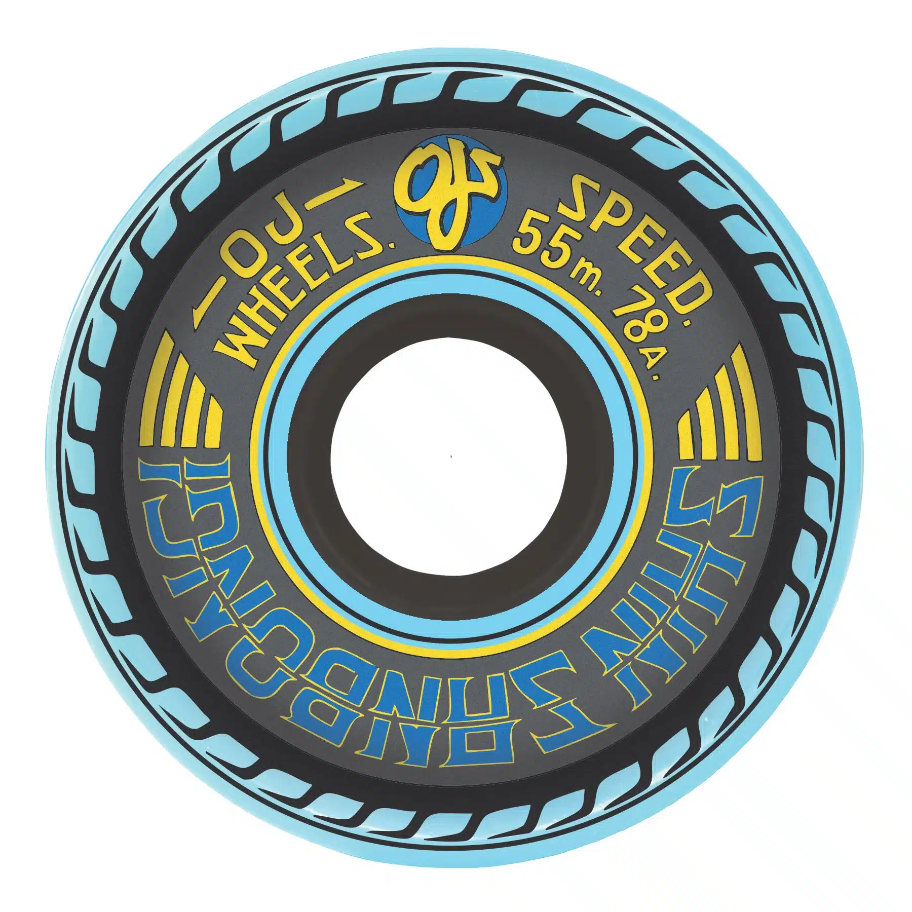 22223500 164990 85169 55mm Shin Sanbongi Mini Super Juice Blue 78a Skateboard Wheels OJ color blue 1800x