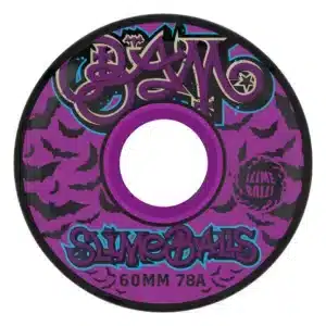 22223506 164996 85193 60mm Bam Margera Guest OG Slime Black 78a Skateboard Wheels Slime Balls color black 1000x