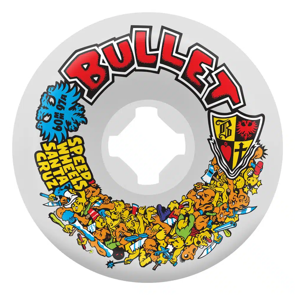 22223509 164999 85205 60mm Bullet Riot Vomits White 97a Skateboard Wheels Slime Balls color white 1000x