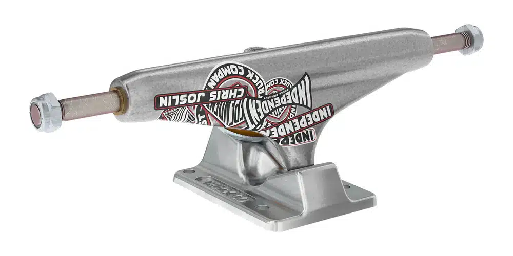 33132661 165014 85251 Stage 11 Forged Titanium Chris Joslin Sticker Slap Pro Polished Silver Standard Skateboard Trucks Independent size 144 149 159 169 1000x